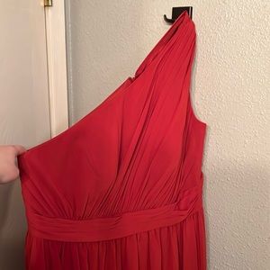Azazie One shoulder bridesmaid dress